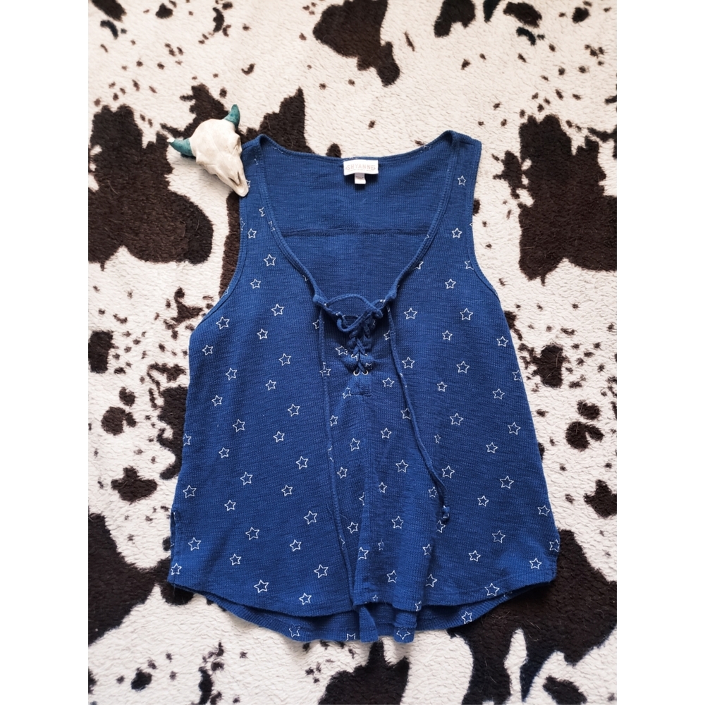 Shyanne Blue Star Tank Top